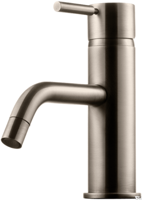 EVM071 grifo para lavabo, latón níquel cepillado
