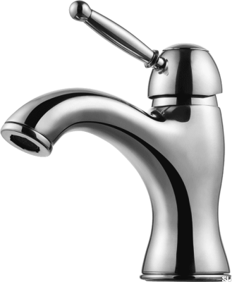 Grifo para lavabo GI071, latón cromado