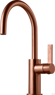 Grifo de cocina ARM380, cobre cepillado, sin pintar