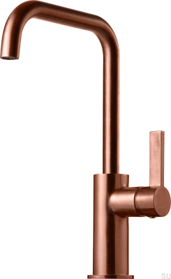 Grifo de cocina ARM580, cobre cepillado, sin pintar