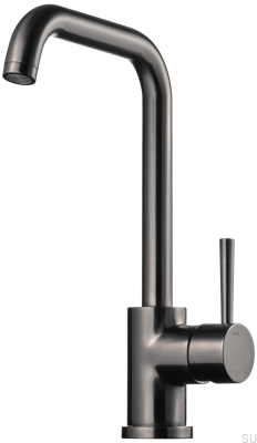 Grifo de cocina EVO980 Latón Cromo Negro Cepillado