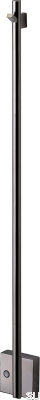 Radiador de baño TW750-85 Acero Negro Cromo PVD