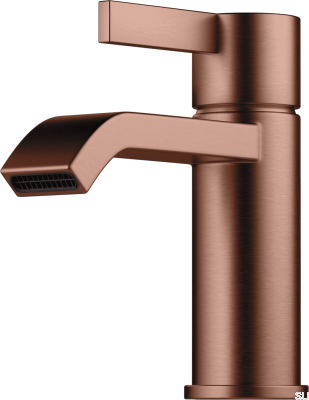 ARM071M grifo para lavabo, cobre cepillado, sin pintar