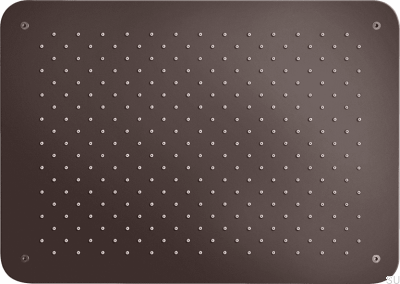 Rociador de ducha tipo lluvia rectangular 450 x 320 ZSOF093 Latón Marrón