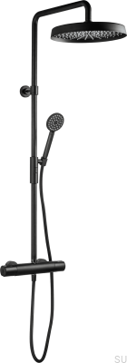 Set de ducha ARM7200-150 Latón Negro Mate