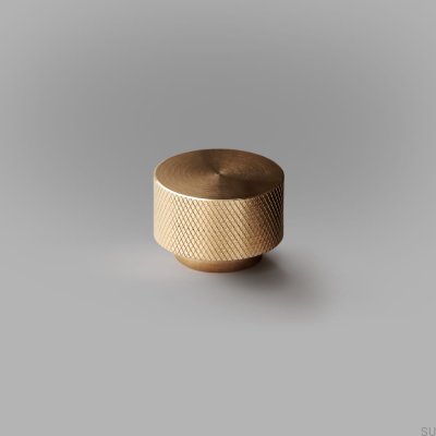 Pomo para mueble Tove S Gold Brass, cepillado, sin recubrimiento