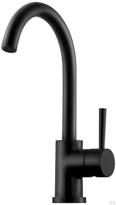 Grifo de cocina EVO180, Latón negro mate
