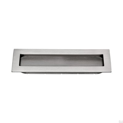 Tirador para mueble empotrado 512160 Silver Brushed