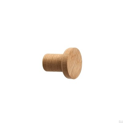 Colgador de pared de madera de roble Basic 40 - Aceite duro 