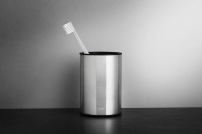 Vaso para cepillo de dientes 7170 Acero cepillado