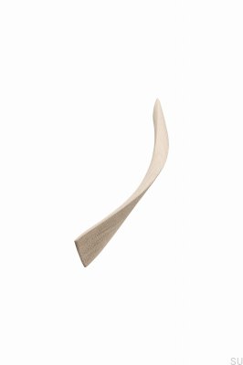 Tirador para mueble alargado Twist 320, madera, roble, sin barnizar