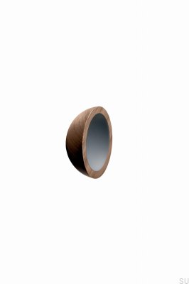 Pomo para mueble Wok 50 Madera, Nogal Italiano y Gris