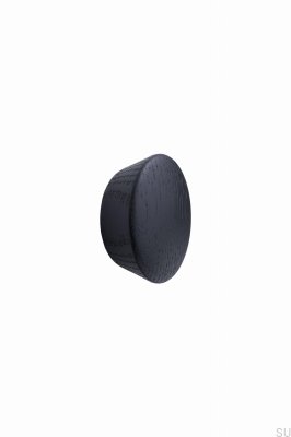 Pomo para mueble Beret 45 Madera Roble Negro