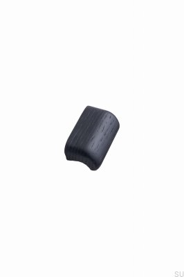 Pomo para mueble Glove 32 de madera de roble negro