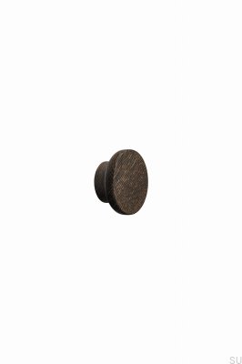 Pomo para mueble Circle 50 de madera, roble