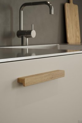 Tirador para mueble de madera Elan 160, roble
