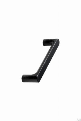 Tirador para mueble rectangular Pinta 256 Madera Fresno Negro