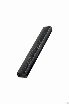 Tirador para mueble rectangular 1410 Trim 224 Madera Fresno Negro