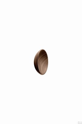 Pomo para mueble Bowl 65 de madera, nogal italiano