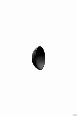 Pomo para mueble Bowl 65 de madera, fresno negro