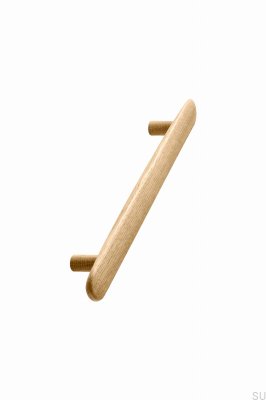 Tirador para mueble oblongo Brutus 160 Madera Roble