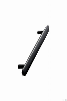 Tirador para mueble de madera Brutus 160, Fresno negro