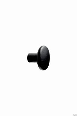 Pomo para mueble Brutus 32 Madera Fresno Negro