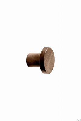 Pomo para mueble Circum 33 de madera, nogal italiano