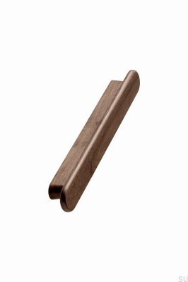 Tirador para mueble alargado Classis 160, nogal italiano