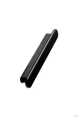 Tirador para mueble rectangular Classis 160 Madera Fresno Negro