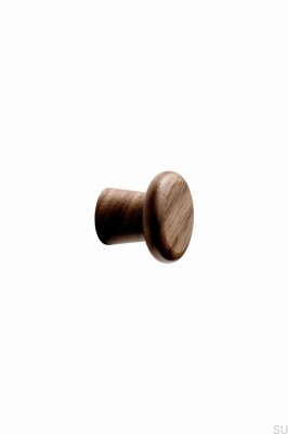 Pomo para mueble Classis 25 de madera, nogal italiano