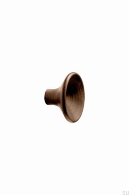 Pomo para mueble de madera de nogal Grape 38