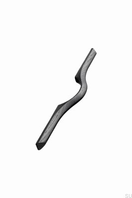 Tirador para mueble de madera Eros 192/512, fresno negro