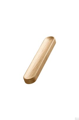 Estante 128 tirador para mueble de madera, roble