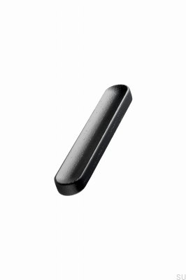 Tirador para mueble alargado Estante 128 Madera Fresno Negro