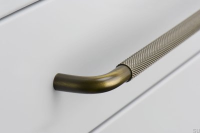 Tirador para mueble alargado Helix 320 Antique Bronze