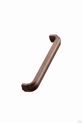 Tirador para mueble rectangular Duona 160 Madera Nogal Italiano