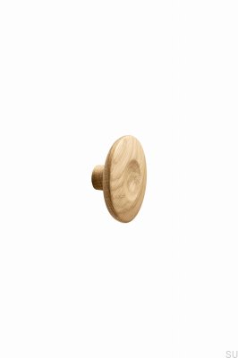 Pomo para muebles de madera de roble Dimple 40