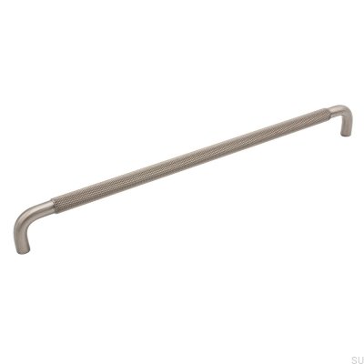 Tirador para mueble alargado Helix 320, aluminio, plata 