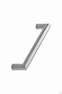 Tirador para mueble alargado Ángulo 224 H30 Plata Satinado