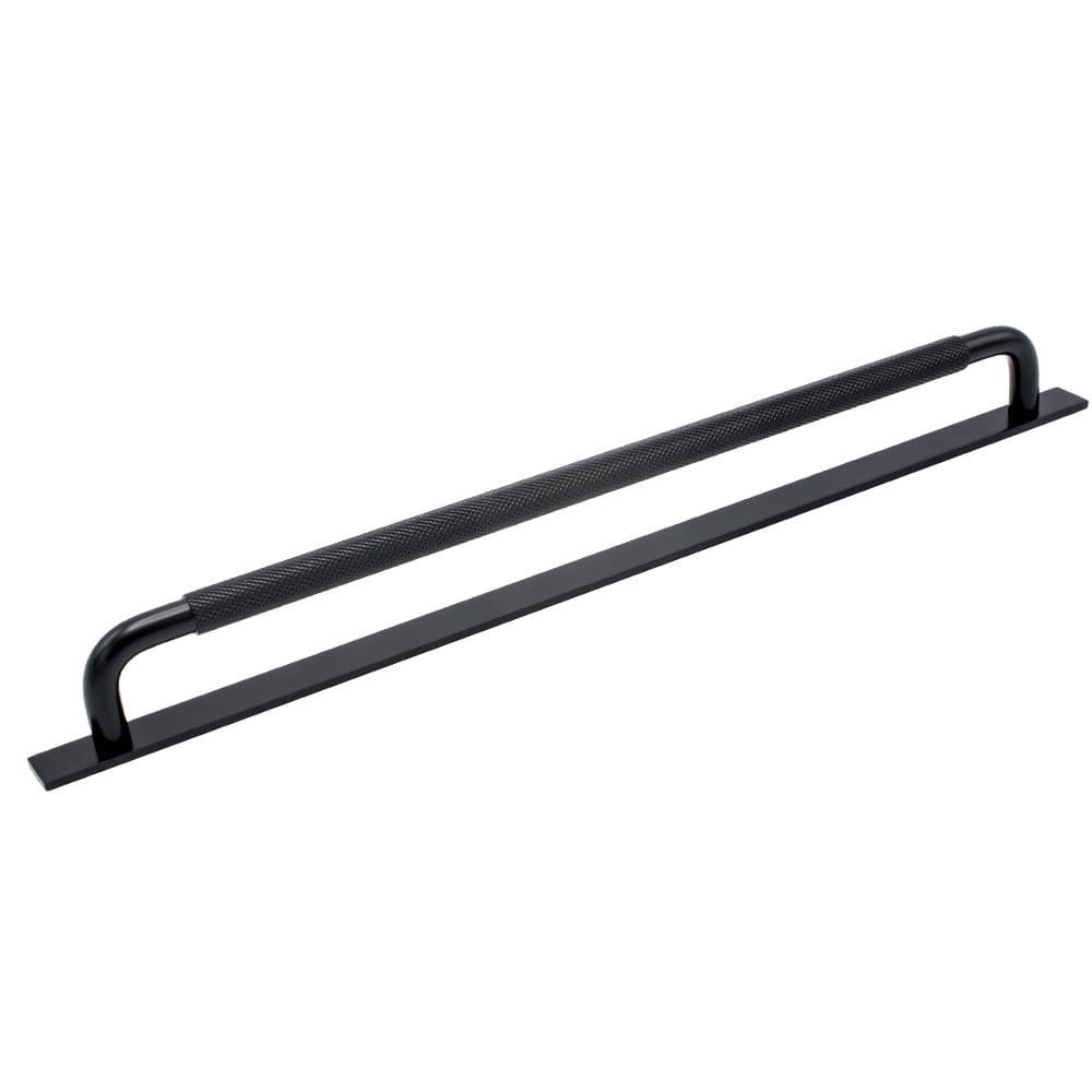 Uchwyt podłużny Helix 320mm, czarny z podkładką