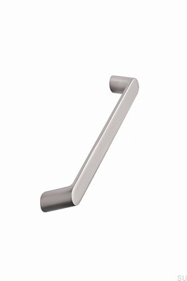 Tirador para mueble alargado Light 160, aluminio, plata