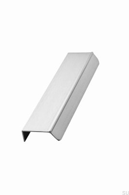 Tirador para mueble Edge Accent 160 Aluminio Plata
