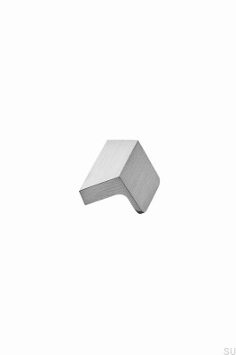 Tirador para mueble longitudinal envolvente 32, aluminio, plata
