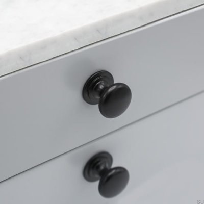 Pomo para mueble Mynta Metal negro