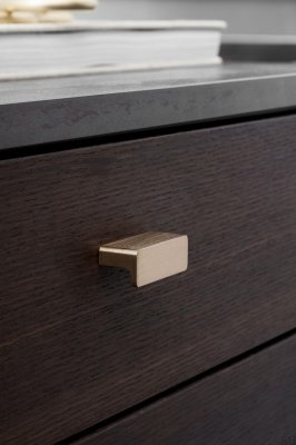 Pomo para mueble Elan 32 Oro Cepillado