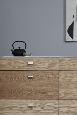 Pomo para mueble Elan 32 Aluminio Plata