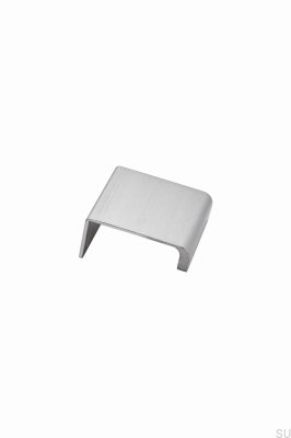 Tirador para mueble Artisan 20 filos, aluminio, plata