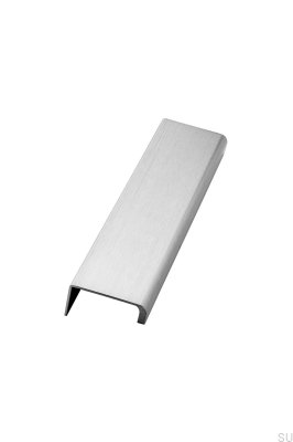 Tirador para mueble Edge Artisan 160 Aluminio Plata