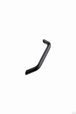 Tirador para mueble rectangular Space 128 Aluminio Negro